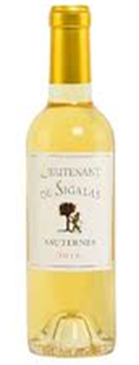 Chateau Sigalas Rabaud Liutenant Sauternes 2018